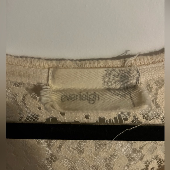 Lace and knit top - Picture 3 of 3